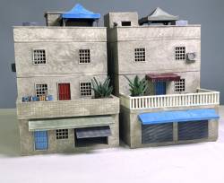 Ramadi House #5 A&B sets (painted)